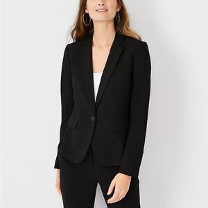 Ann Taylor Classic Black Blazer & Pants